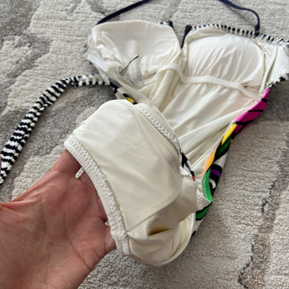 Revolve Trina Turk Aquarius Bandeau Swimsuit - Picture 7 of 7